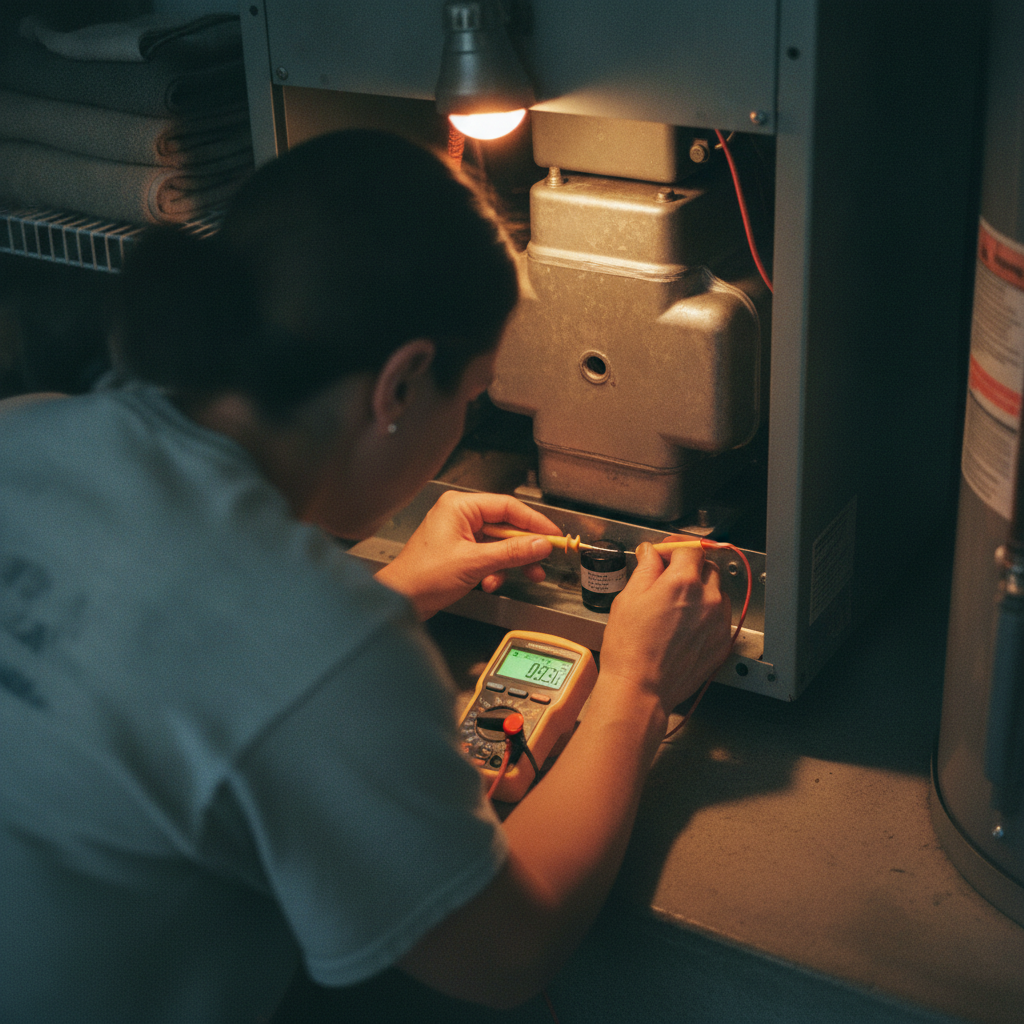Why a $100 capacitor can look like a $3,000 compressor problem - and how the right test tells them a